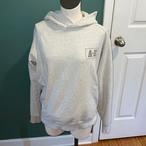 American eagle oversize gray sweatshirt size medium
